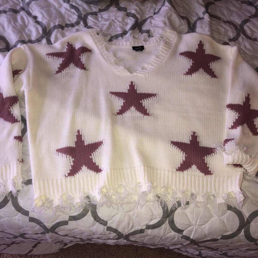 rue 21 star sweater!